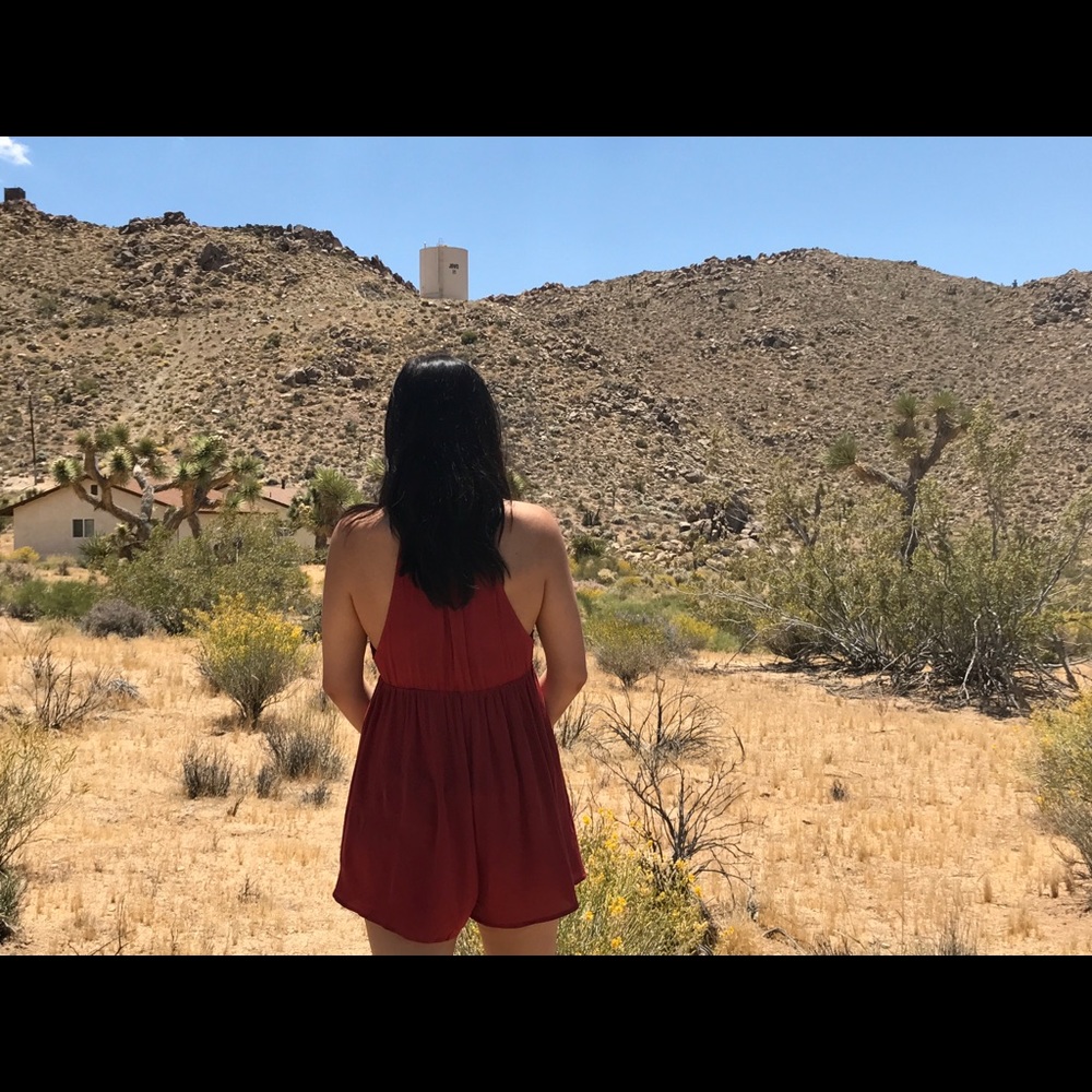 Red Romper - Picture 2 of 3